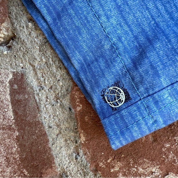 Free Planet Chino Shorts kids size 14 Mid Rise Zip Fly Flat Front 5 Pockets - Picture 9 of 16